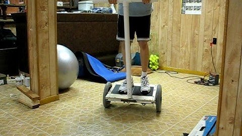 Prototype Segway - Human Test 4