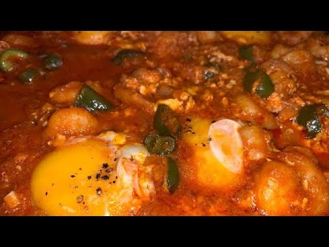 المطبخ التونسي عجة بالكروفات محرحرة