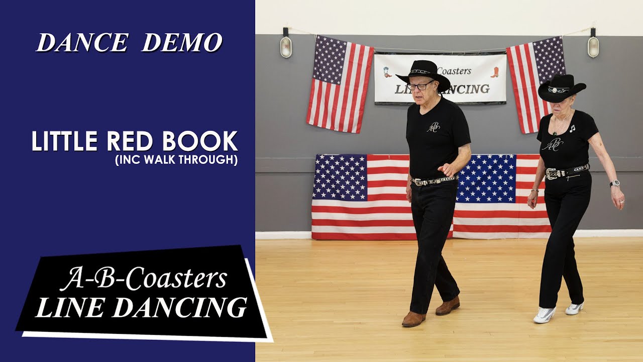 LITTLE RED BOOK   Line Dance Demo  Walk Through