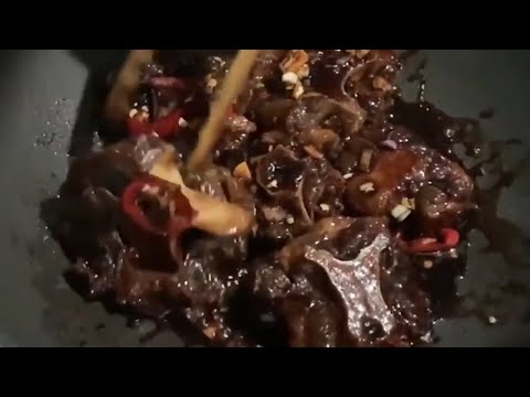 Resep Buntut Goreng Kecap
