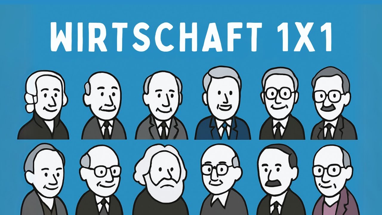 Alle Wirtschaftstheorien in 20 Minuten erklärt (Solltest Du kennen)