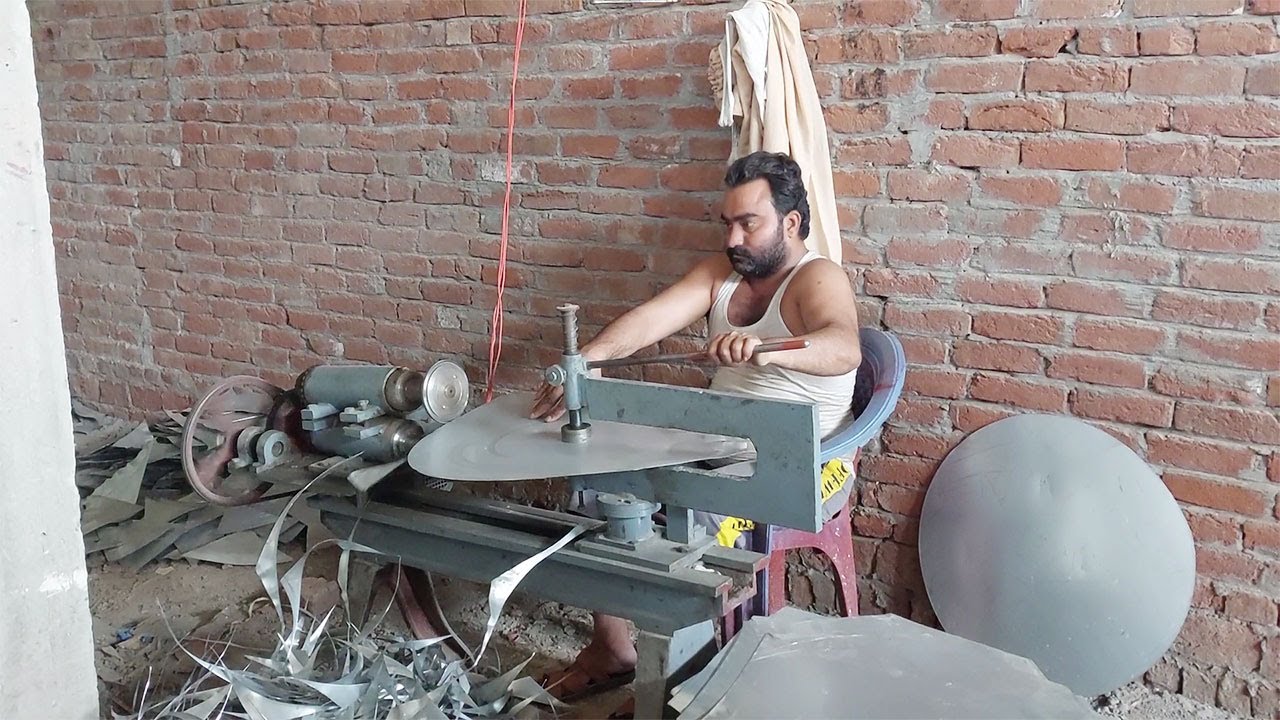 Beautiful Way To Make Ghamela With Iron Works In a Factory