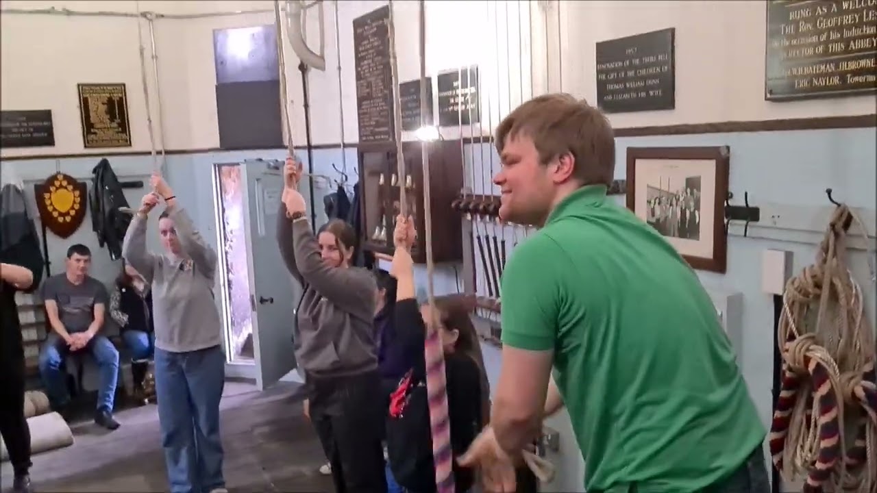 Call Changes at Bath Abbey, Somerset