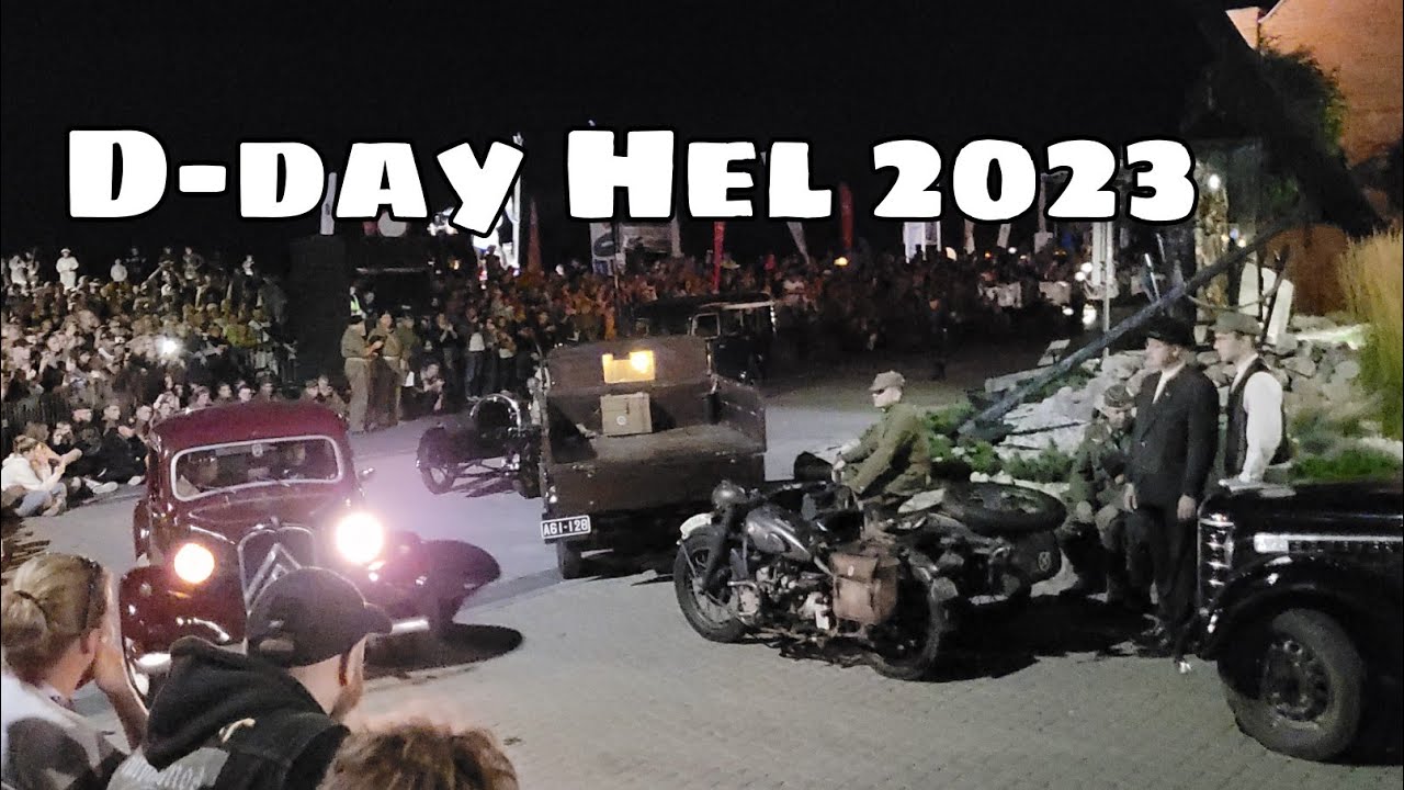 D-day Hel 2023 - inscenizacja nocna "Ewakuacja 1939" - YouTube