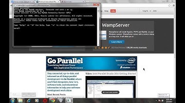 Installing PHP, Apache Server and MySQL in Windows (WAMP server)