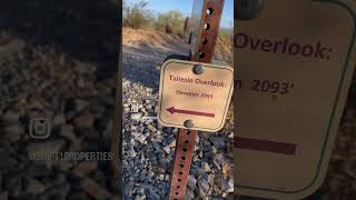 Scottsdale Hike. Lost Dog Trailhead to Taliesin Overlook #VisitScottsdale #arizona #hiking