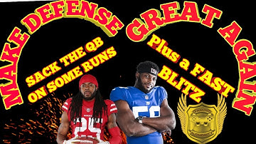 SACK THE QB on SOME RUNS in Madden 21!  BEST Run Defense - PLUS an UNBLOCKABLE BLITZ in  Madden 21!