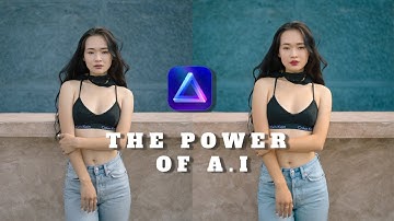 portrait retouching | using luminar ai @AniThingFilms