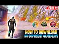 How To Download Free Fire No Copyright Gameplay #2 - Garena Free Fire