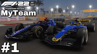 F1 22 My Team Career Mode Part 1: Entering A New Era! Creating a F1 Team!