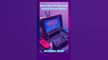 Ultimate 3D-Printed Retro Gaming Setup 👾 #arcade #tv #switch #nintendo #3dprinting