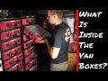 Super Organized Work Van - What's Kept In Inventory