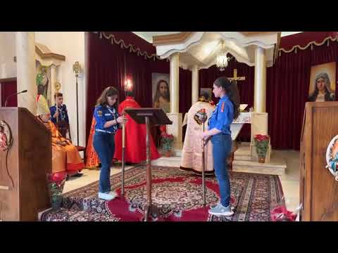 البطريرك يونان يحتفل بقداس عيد مار بهنام وأخته سارة من كنيسة مار بهنام وسارة الفنار لبنان