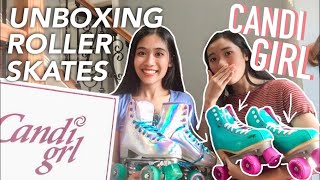 Unboxing Candi Girl Roller Skates | we both have skates now!