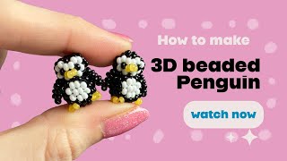 3D beaded penguin tutorial screenshot 4