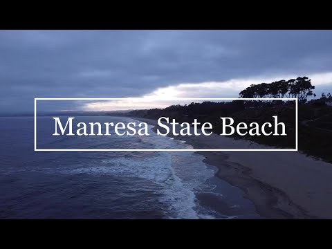 Video: Manresa State Beach - Kambi Karibu na Santa Cruz CA