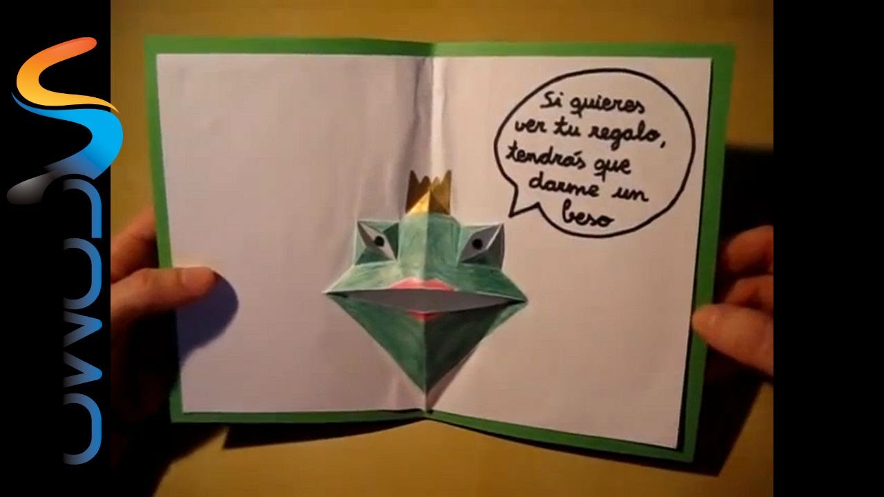 Cómo hacer una tarjeta de felicitación de cumpleaños - YouTube