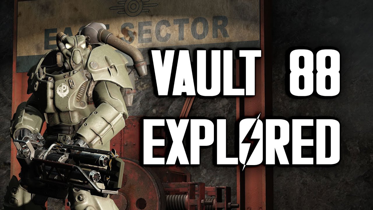 Vault 88 Explored Every Nook & Cranny Fallout 4 YouTube