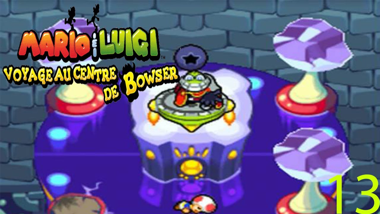 Mario & Luigi Voyage au centre de Bowser Episode 13 l'Astre noir - YouTube