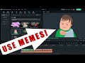 How To Use MEMES in YouTube Videos to Make it FUN to Watch! - FILMORA 12