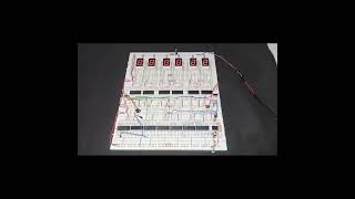 Reloj Digital Con Integrados 74Ls93 De 24 Horas