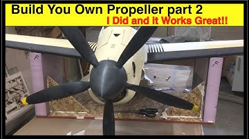 Tucano five Blade Prop Design Part 2