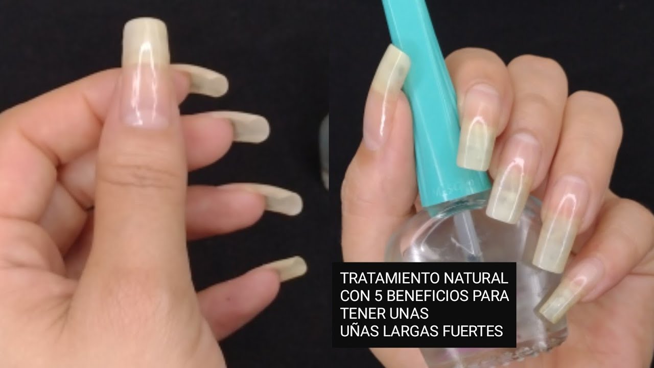 TRATAMIENTO NATURAL CON 5 BENEFICIOS PARA TENER UNAS UÑAS LARGAS ...