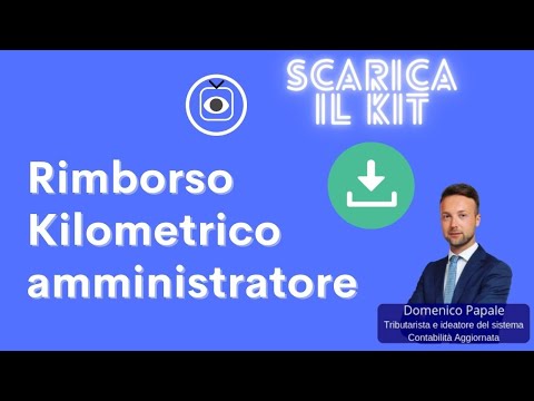 Rimborso Kilometrico all'amministratore - Scarica il Kit