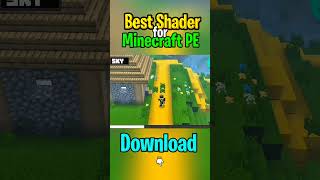 BEST Shader for Minecraft PE 1.21 #minecraft #shorts