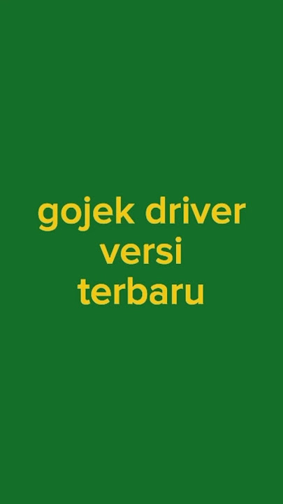 Gojek Driver v.1.88.1 | Versi Terbaru (4 April 2025)