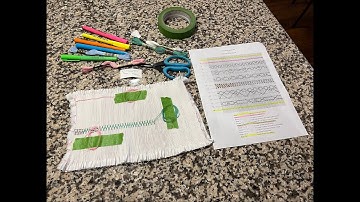 Project 30 Video 2 Smock a Sampler (learn to smock)