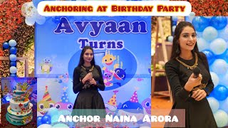 Birthday party Anchoring | Happy birthday Hosting | Party Games | Host Naina Arora | Part 1 screenshot 5