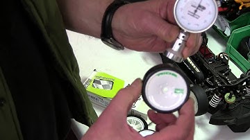 Durometer Test of Model car tyre hardness