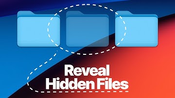 Reveal Hidden Files On a Mac