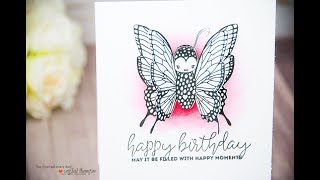 Unity Quick Tip: 3D Butterfly with Ink Blended Focal Point