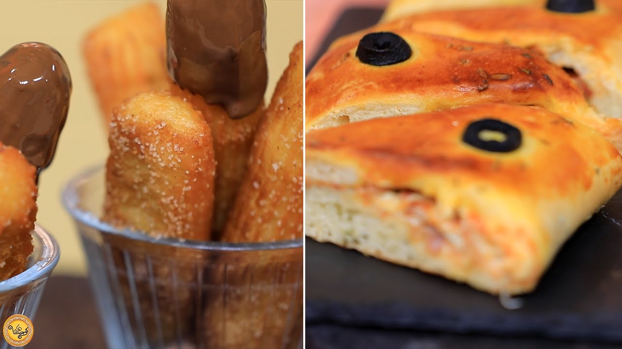 Pizza couverte, Churros faciles - Koujinetna haka 4 Ep 77