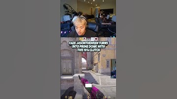 FaZe Jasontheween with an INSANE CS2 clutch! #jasontheween #csgo #cs2 #faze #cs2clips #gaming