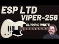 Esp ltd viper256 olympic white  vintage look with a modern feel