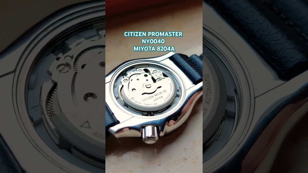 Citizen Promaster NY0040 Movement 8204A