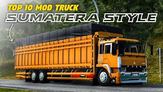 TOP 10 MOD TRUCK SUMATERA STYLE | MOD BUSSID screenshot 3