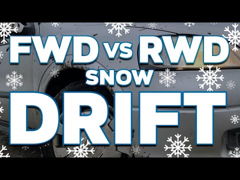 FWD vs RWD SNOW DRIFT