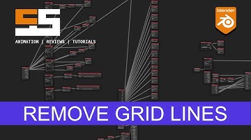 Remove Grid lines from Node Editor: Blender Theme Tutorial