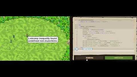 Demonstration of CC-Python List comprehension fault