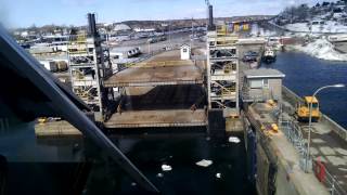 Newfoundland Ferry Leif Ericson docking at North Sydney, Nova Scotia 3