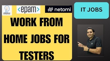 WFH Testing Jobs | Manual Testing| QA Jobs| Rd Automation Learning