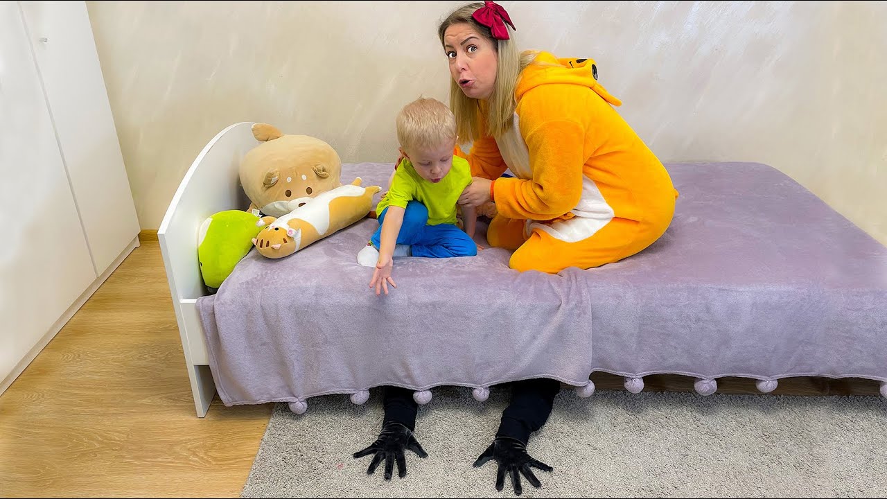 Nazavrik dengan Monster di bawah tempat tidur cerita anak anak