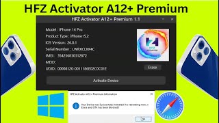 HFZ Activator A12+ Premium
