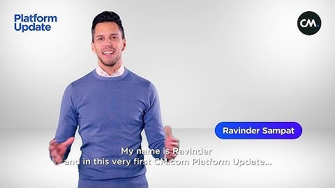 CM.com Platform Update January 2020