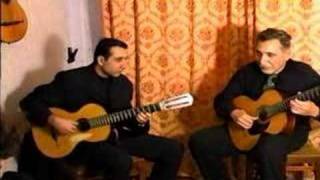 Russian Roma Gypsy 7 string Guitar -Kolpakov "Azhurnyj Vals" chords