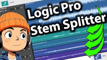 Stem Splitter - Amazing new feature in Logic Pro 11 - Demo and overview